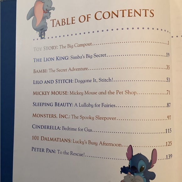 Disney Bedtime Stories Book - Picture 3 of 9